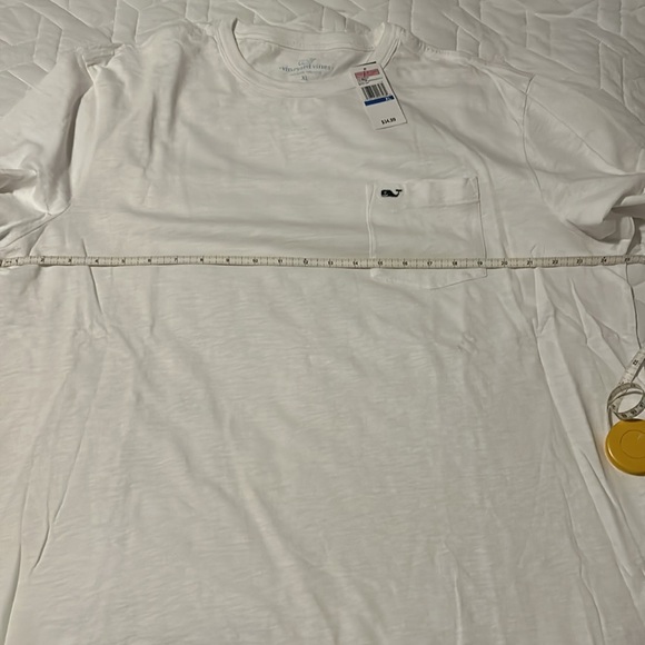 Vineyard Vines Men’s Slub T-Shirt XL White Cap NWT - Picture 6 of 7